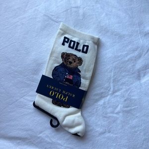 Polo bear socks womens
